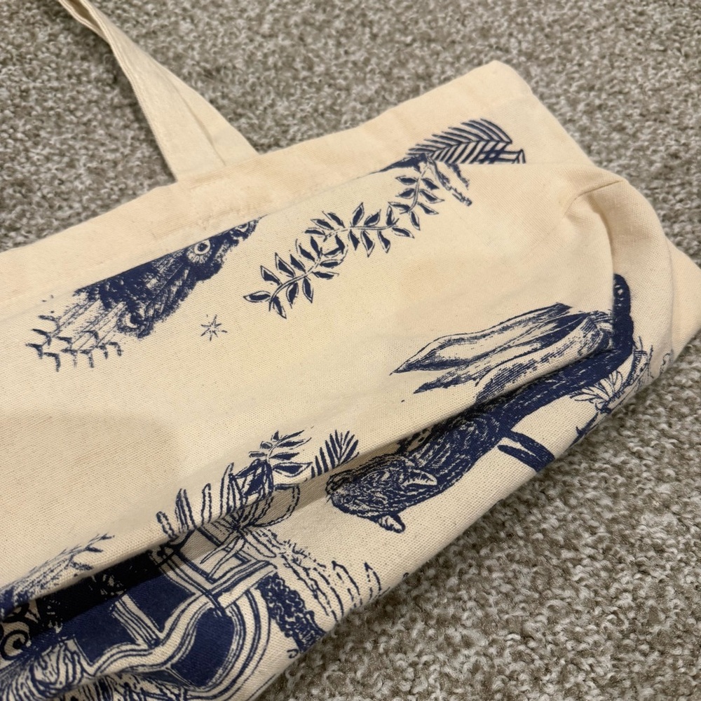 Sezane Limited Edition Animal Cotton Tote Bag - Picture 5 of 6